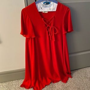 Show me Your Mumu Red Dress